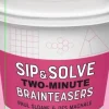 Sip & Solve Two-Minute Brainteasers