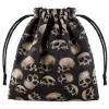 Skull Fullprint Dice Bag Terningpose