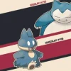 Snorlax & Munchlax Play Mat Play Mat, Pokemon