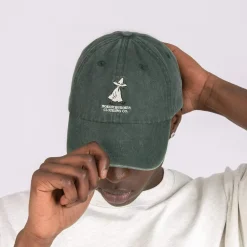 Snufkin Green Denim Cap