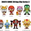 Sonic the Hedgehog Series 3 PVC Bag Clip