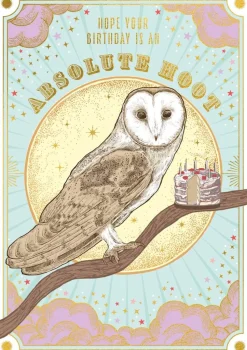 Soulmates Absolute Hoot Birthfday Card