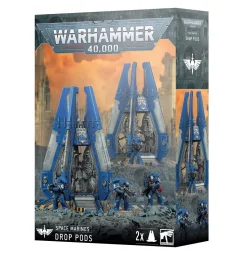 Space Marines Drop Pods
