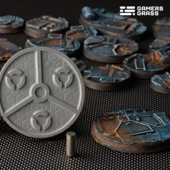 Spaceship Corridor Bases Round 50 mm (3)