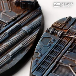 Spaceship Corridor Bases Oval 90 mm (2)
