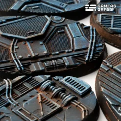 Spaceship Corridor Bases Oval 60 mm (4)