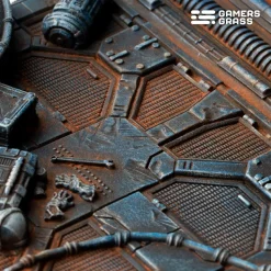 Spaceship Corridor Bases Round 100 mm (1)