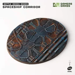 Spaceship Corridor Bases Oval 120 mm (1)