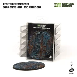 Spaceship Corridor Bases Oval 120 mm (1)