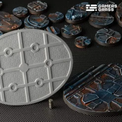 Spaceship Corridor Bases Oval 120 mm (1)