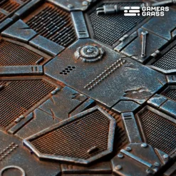 Spaceship Corridor Bases Oval 170 mm (1)