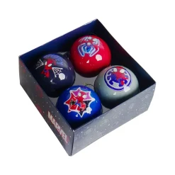 Spider-Man Baubles 4-Pack 75 mm