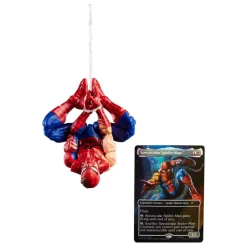 Spider-Man plus Exclusive Foil Card Marvel Legends MTG Action Figure 15 cm