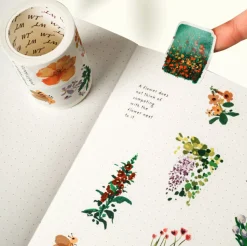 Spring Oasis Washi Tape Sticker Set