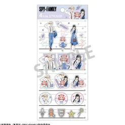 Spy x Family Link Coordinate 4SIZE Sticker Set