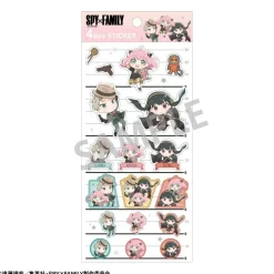 Spy x Family Okkochi 4SIZE Sticker Set