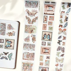 Stamped Wings Washi Tape Sticker Set