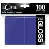 Standard Size Royal Purple PRO-Gloss Eclipse Sleeves (100) Kortlommer