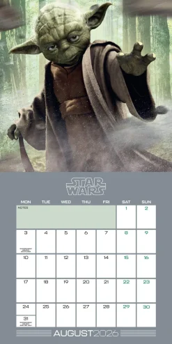 Star Wars Classic 2026 Mini Calendar
