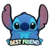 Stitch Best Friend Soft Touch Magnet