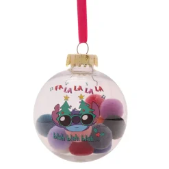 Stitch Pom Poms Baubles Set of 7