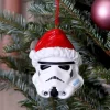 Stormtrooper Santa Hat Hanging Ornament