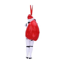 Stormtrooper with Santa Sack Hanging Ornament 13 cm