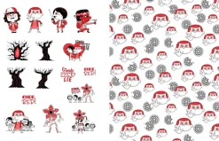 Stranger Things World of Stickers: Art Inspired by the Series