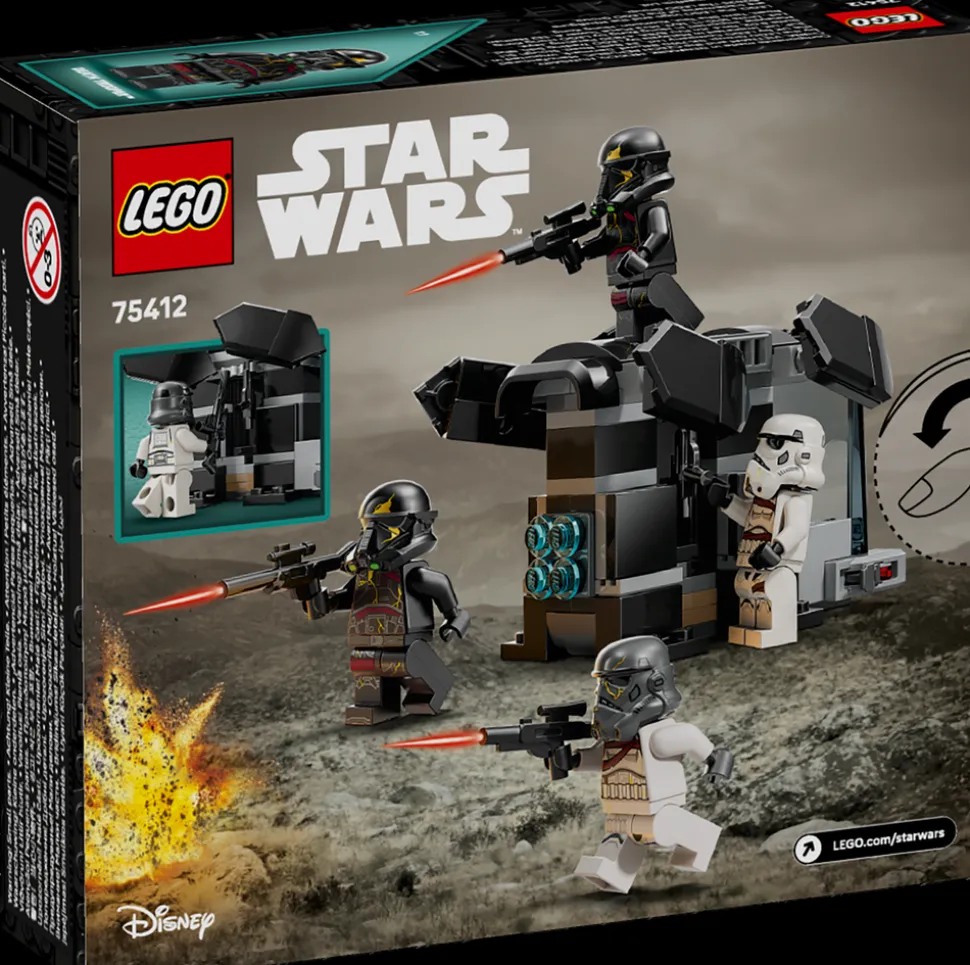 Stridspakke med Death Trooper og Night Trooper (75412)