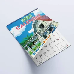 Studio Ghibli 2025 Wall Calendar