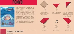 Studio Ghibli Origami: Unofficial Papercraft Projects to Create Totoro, Ponyo, Jiji, and more!