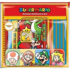 Super Mario Core Colour Block Bumper Stationery Set