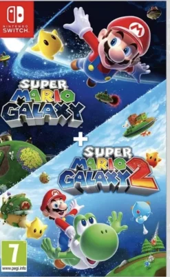 Super Mario Galaxy + Super Mario Galay 2 UK4 (Switch)