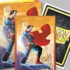 Superman Version 2 Brushed Art Standard Size Dragon Shield Sleeves (100) Kortlommer, Dragon Shield
