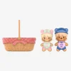 Sweet Bean Cookie Basket Figurine 14 cm