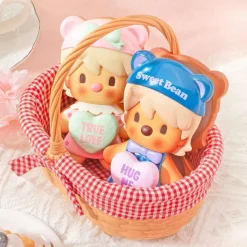 Sweet Bean Cookie Basket Figurine 14 cm