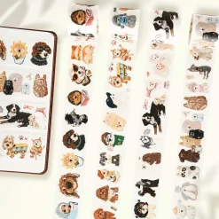 Tail Waggers Washi Tape Sticker Set