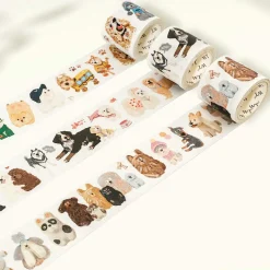 Tail Waggers Washi Tape Sticker Set