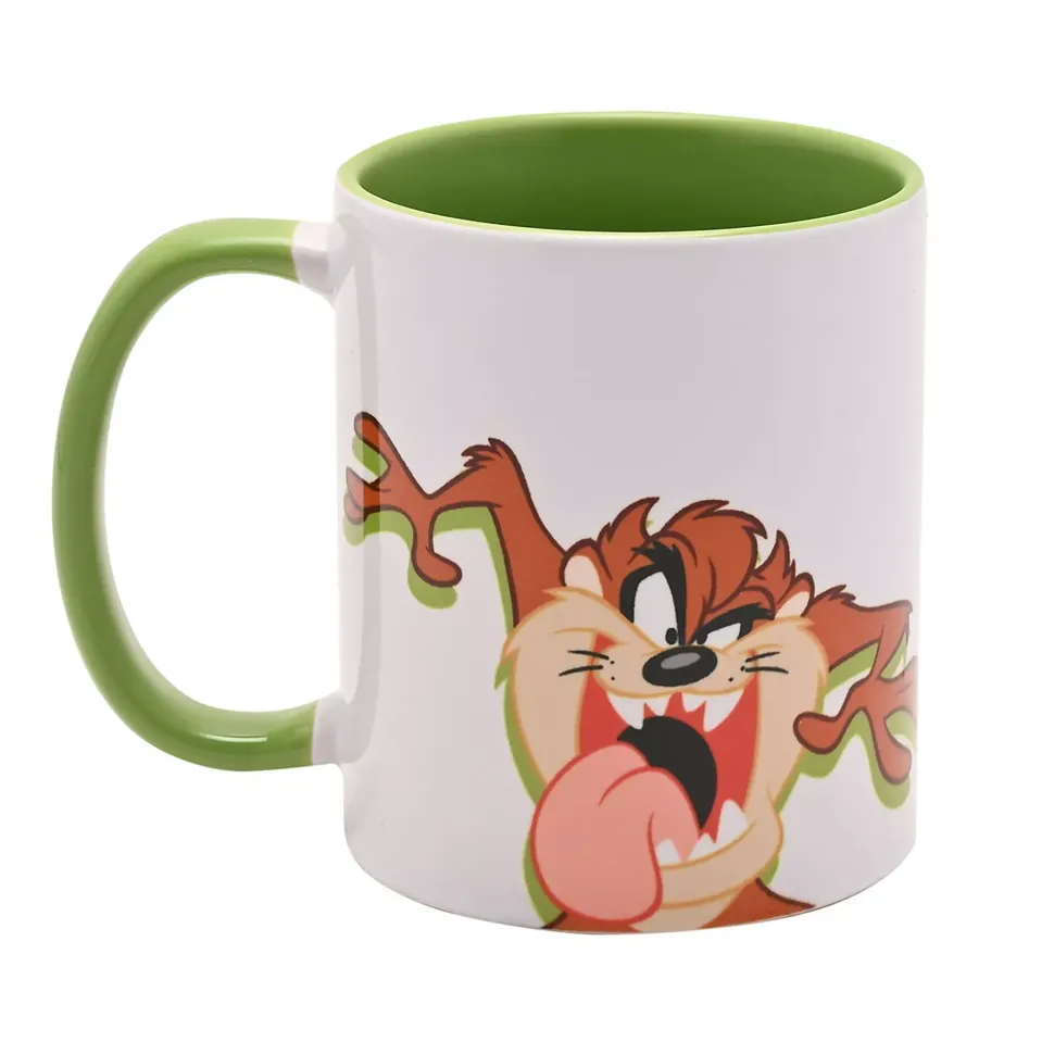 Tasmanian Devil Green Inside Mug 310 ml