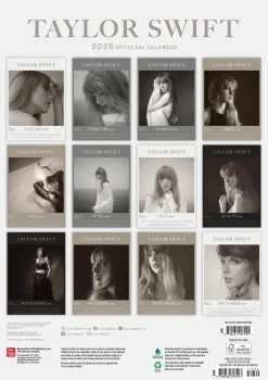 Taylor Swift 2026 A3 Calendar