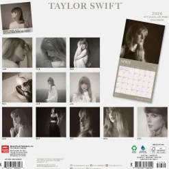 Taylor Swift 2026 Square Calendar