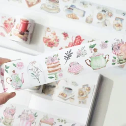 Tea Temptations Washi Tape Sticker Set