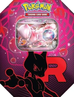 Team Rocket Mewtwo EX Collector's Tin Box