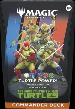 Teenage Mutant Ninja Turtles Turtle Power Commander Deck