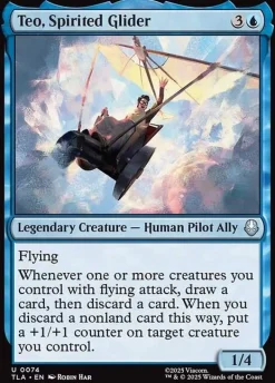 Teo, Spirited Glider (Enkeltkort)