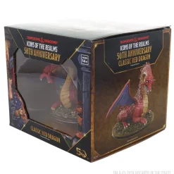 50th Anniversary Classic Red Dragon Boxed Miniature