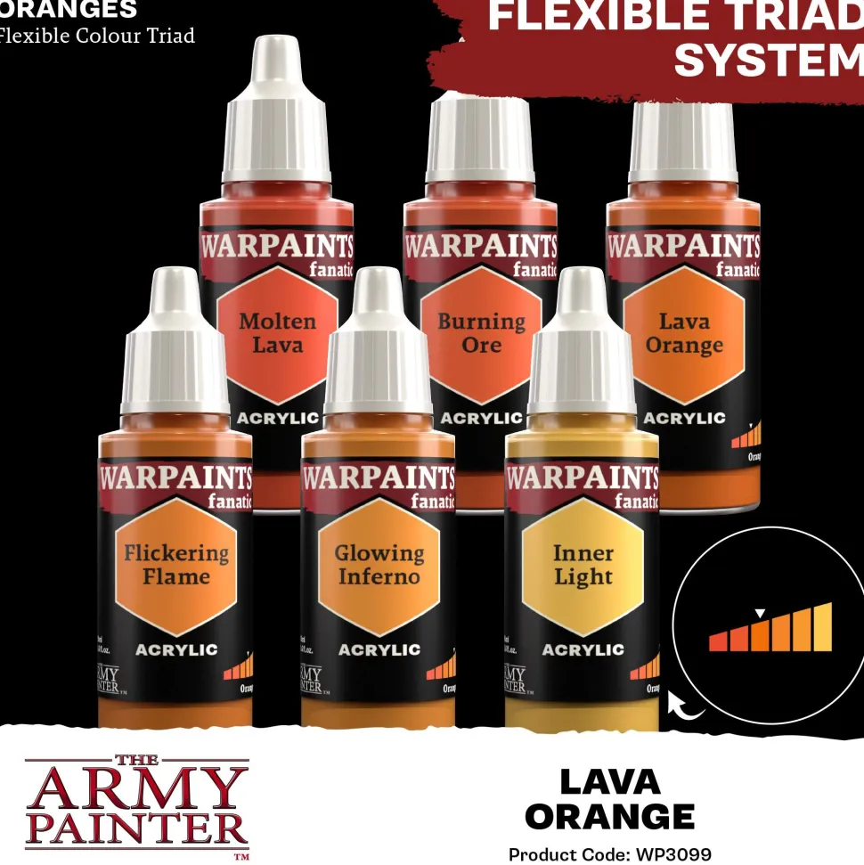 The Army Painter: Fanatic Lava Orange 18 ml