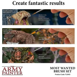 The Army Painter: Most Wanted Brush Set