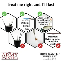 The Army Painter: Most Wanted Brush Set