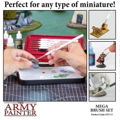 The Army Painter: Wargames Mega Brush Set